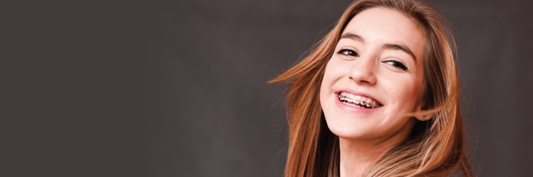 teenage girl wearing braces in Bondi Junction